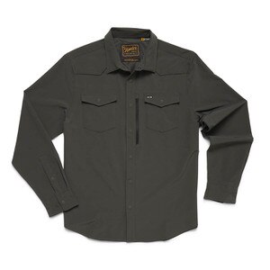 Howler Brothers Emerger Tech LS Shirt Men's in Antique Black